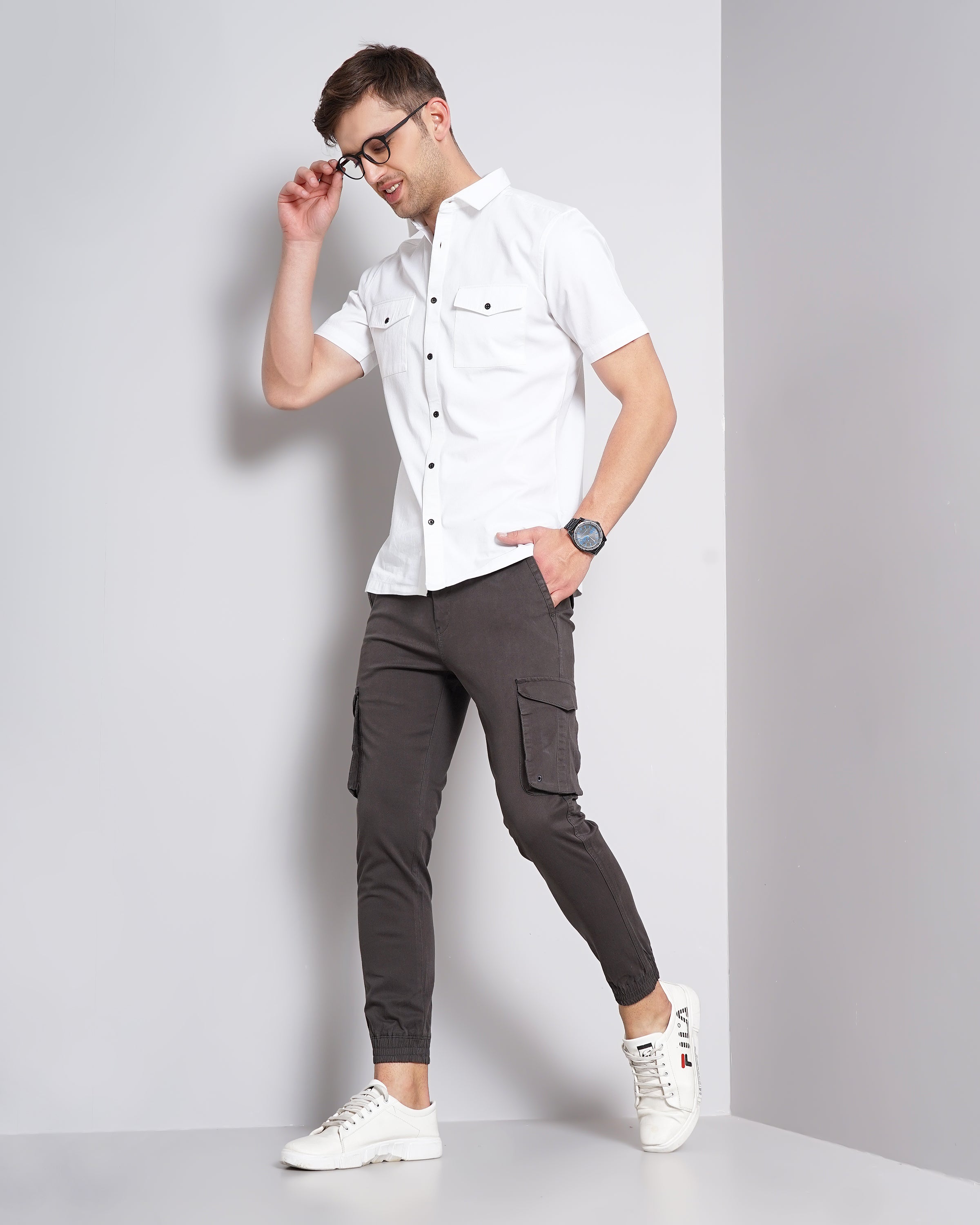 Slim Fit Cargo Joggers