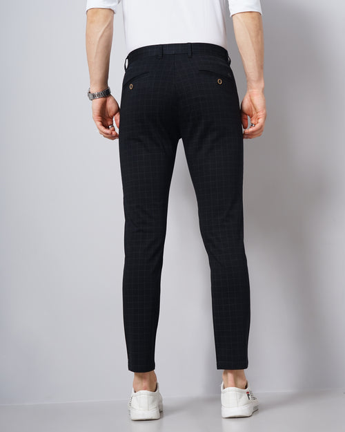 Checked Slim Fit Chinos