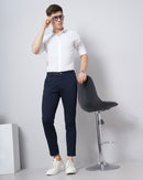 CHECKED SLIM FIT CHINOS