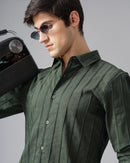 MEN'S SELF DESIGN SHIRT