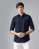 MEN'S SELF DESIGN SHIRT