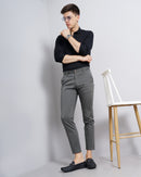 CHECKED SLIM FIT CHINOS