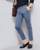 CHECKED SLIM FIT CHINOS