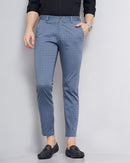 CHECKED SLIM FIT CHINOS