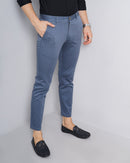CHECKED SLIM FIT CHINOS