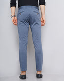 CHECKED SLIM FIT CHINOS