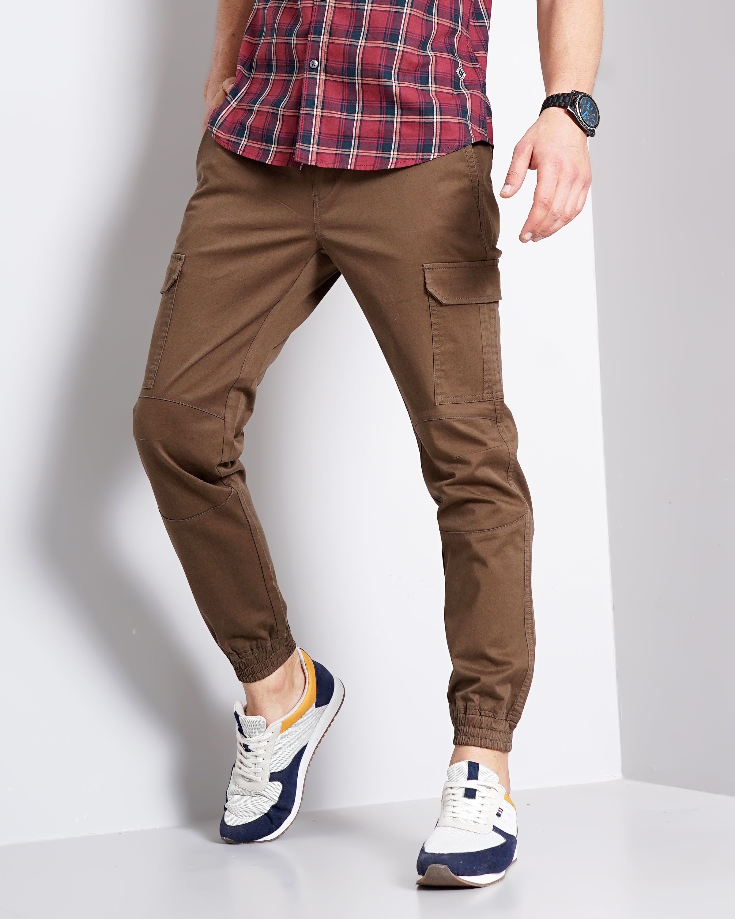 Slim Fit Cargo Joggers
