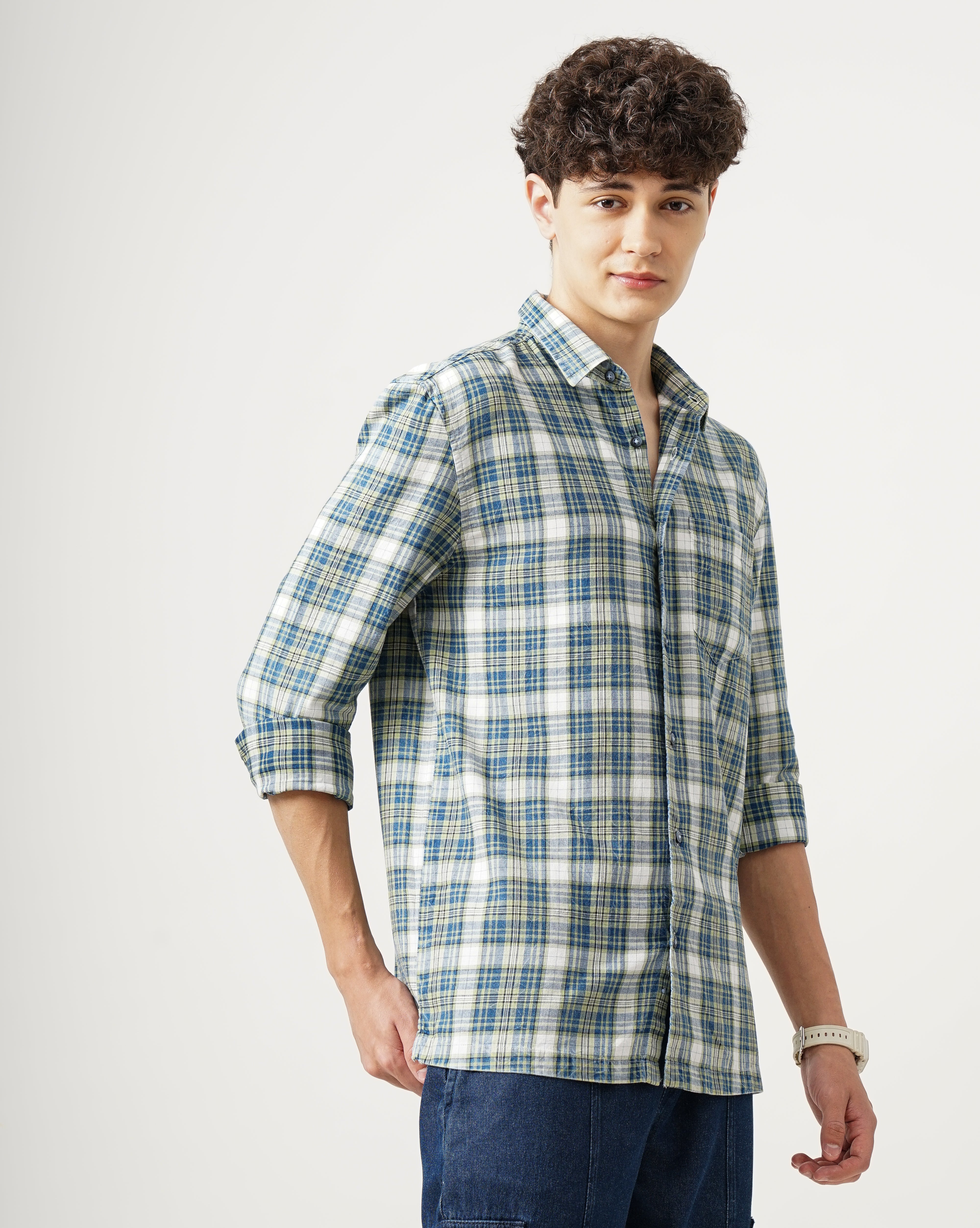 Men's Checks Shirt