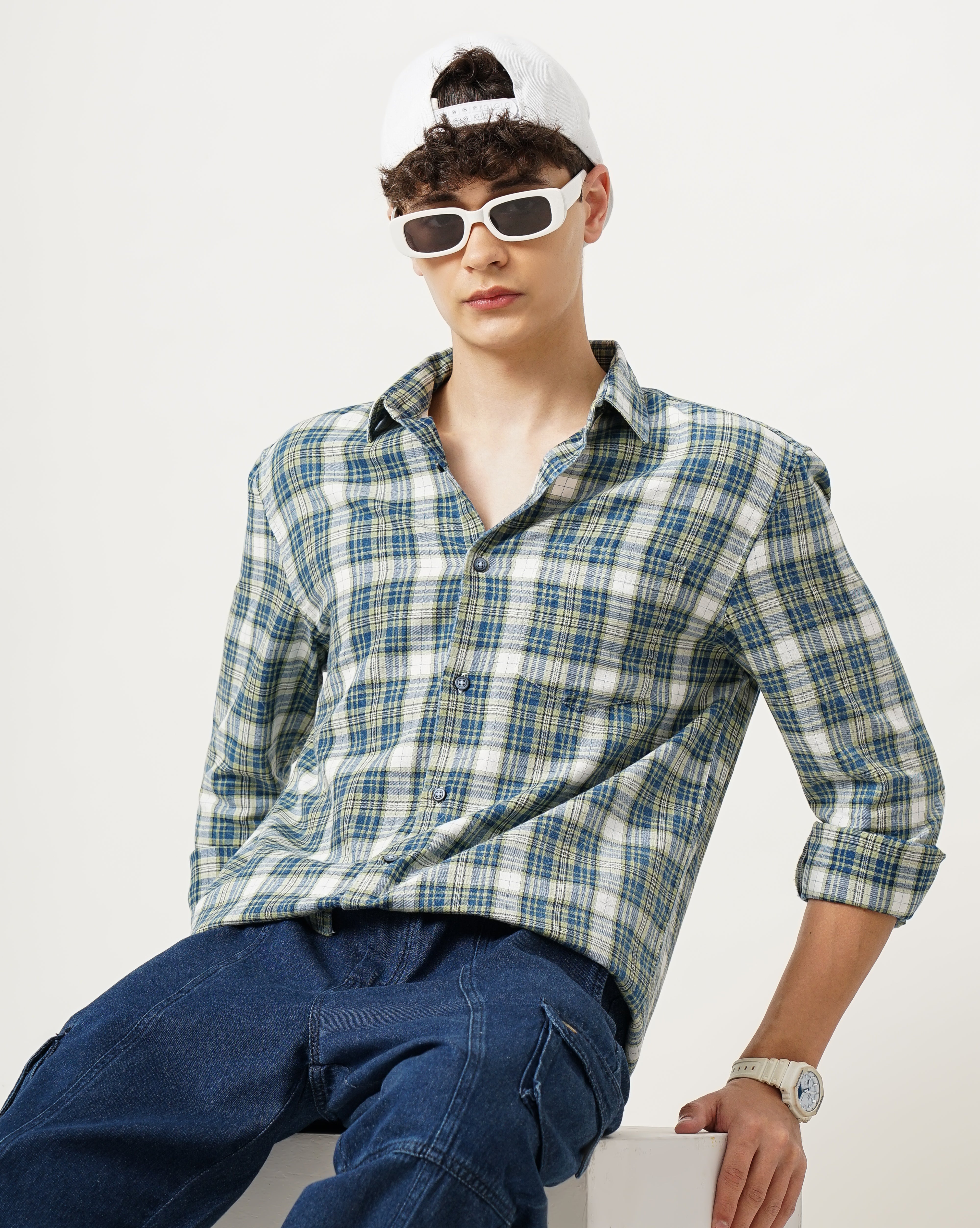 Men's Checks Shirt