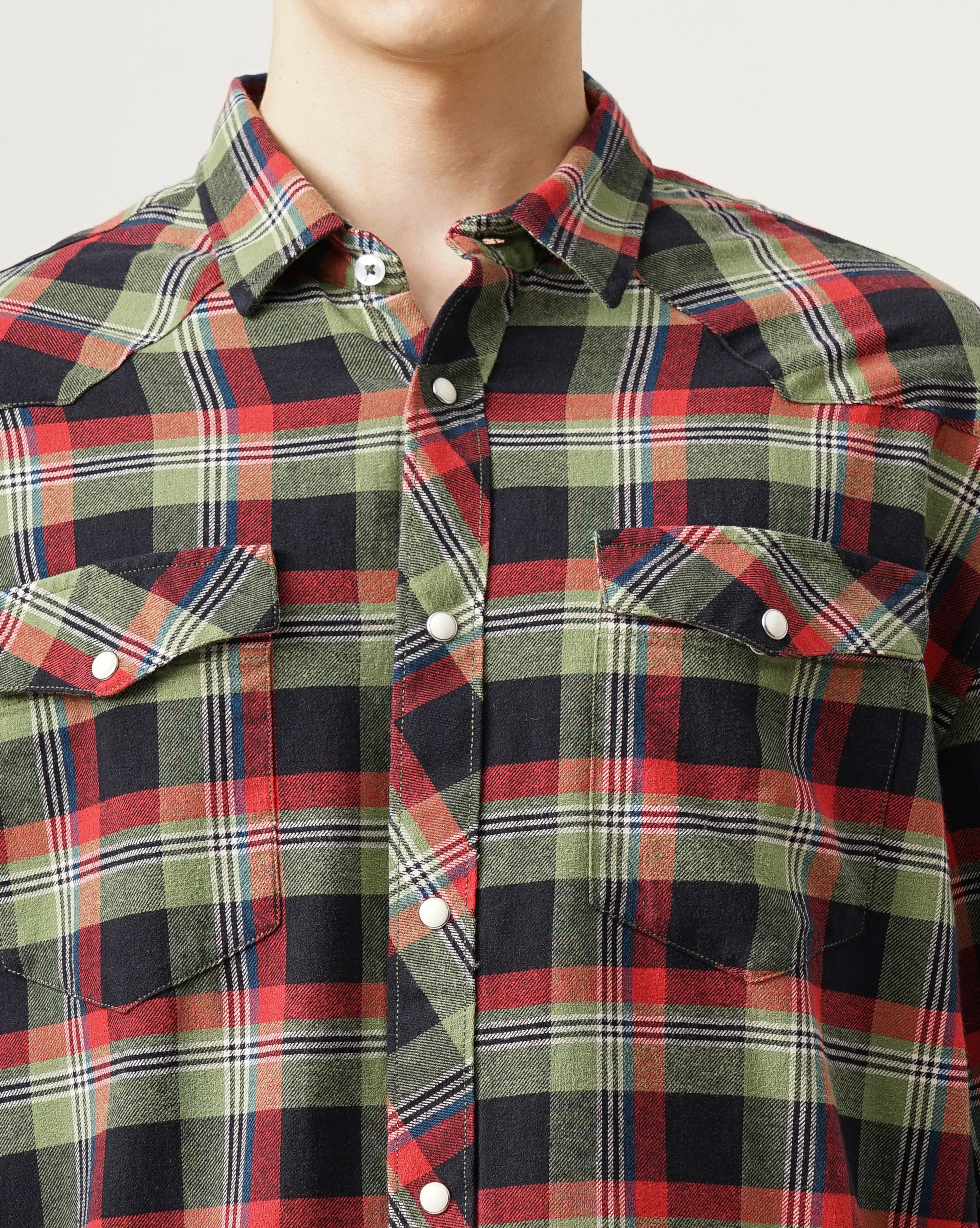 Men Checked Relax Fit Shirt