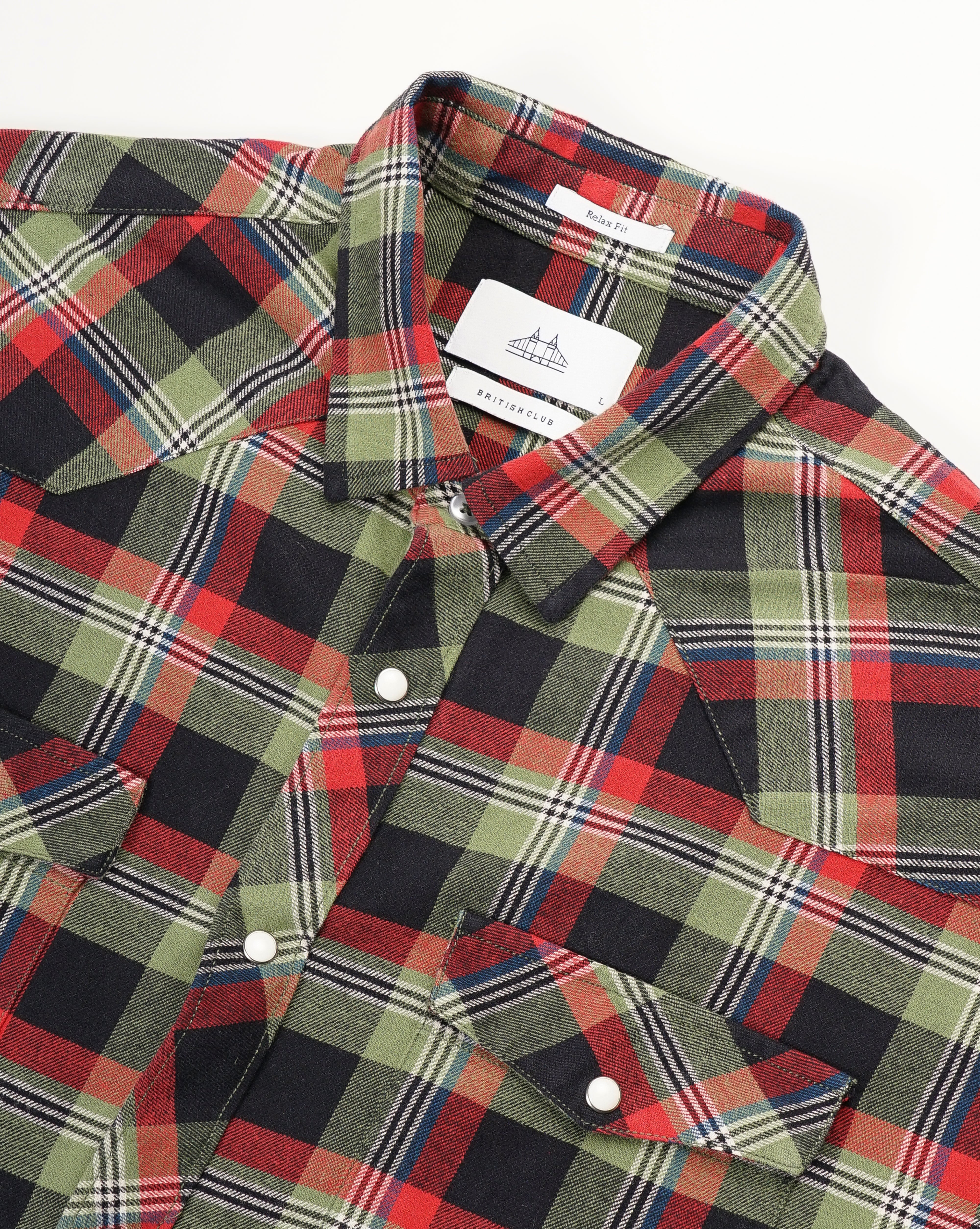 Men Checked Relax Fit Shirt