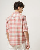 Men Standard Tartan Checks Opaque Checked Casual Shirt