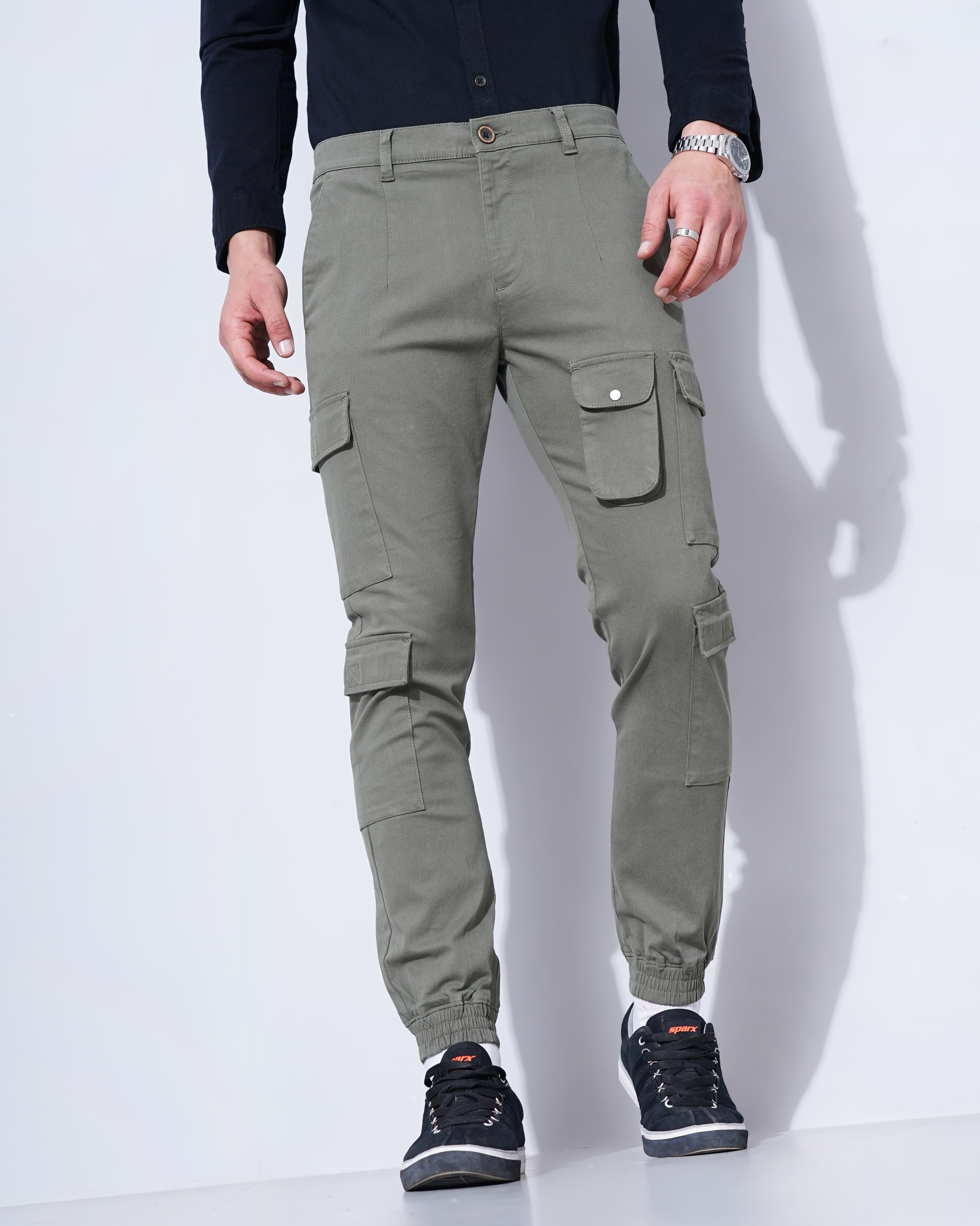 Slim Fit Cargo Joggers