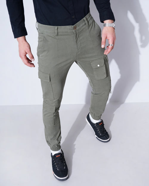 Slim Fit Cargo Joggers