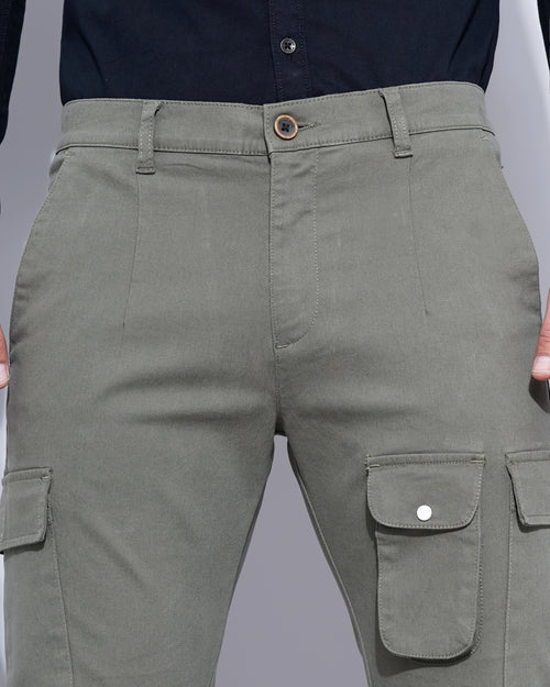 Slim Fit Cargo Joggers