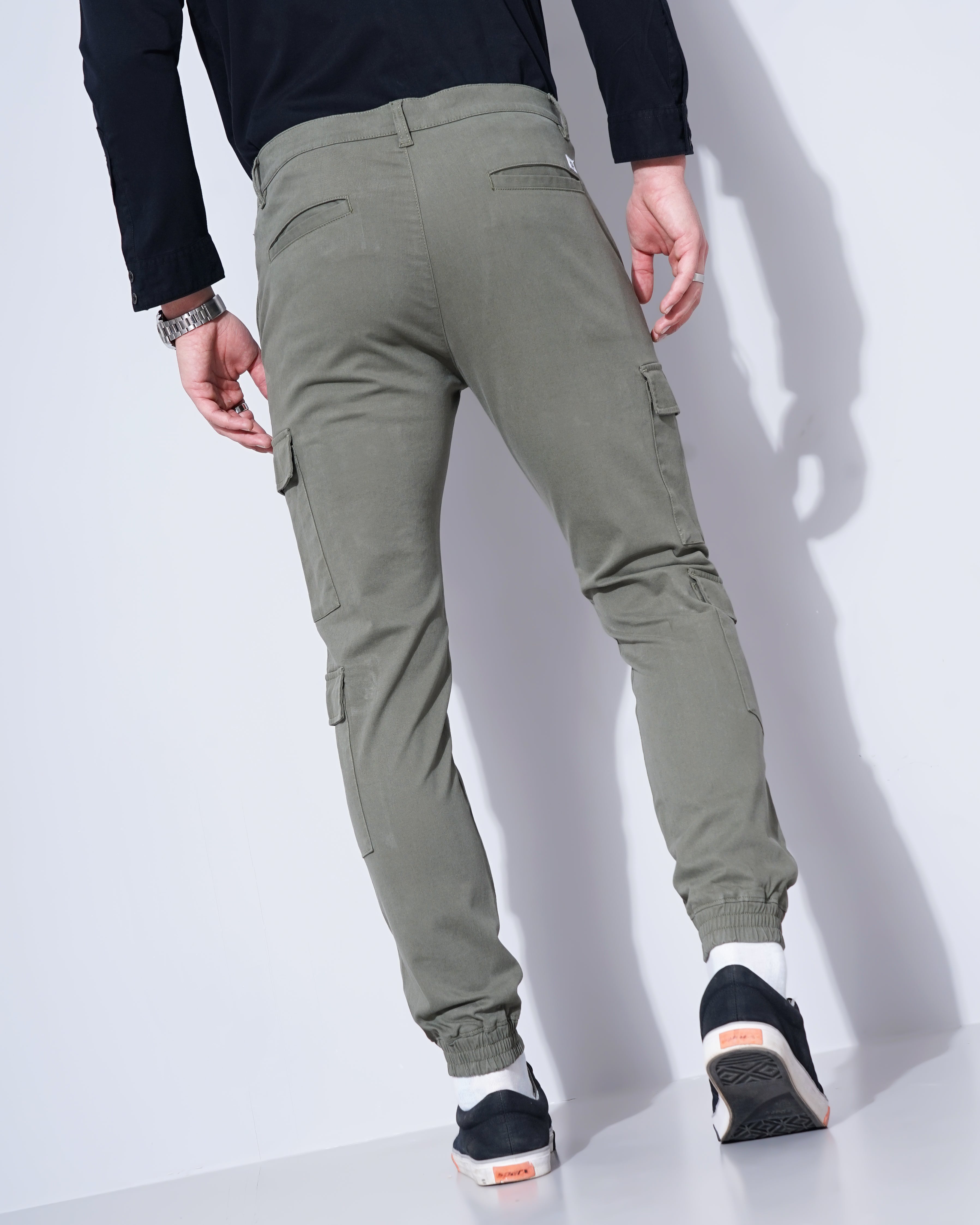 Slim Fit Cargo Joggers