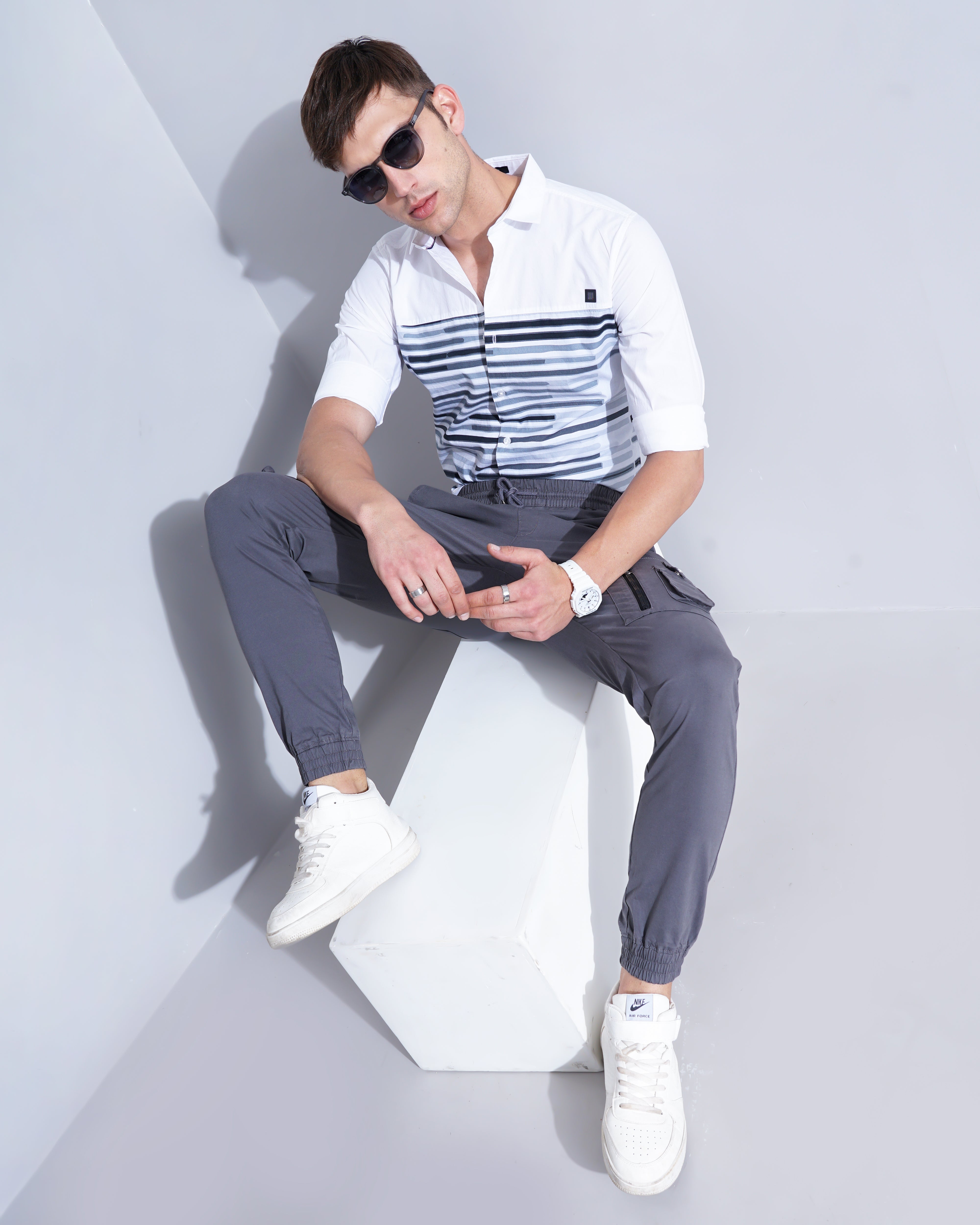 Slim Fit Cargo Joggers