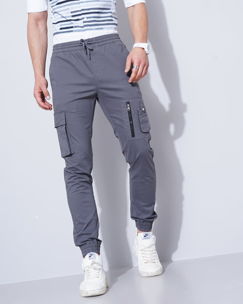 Slim Fit Cargo Joggers