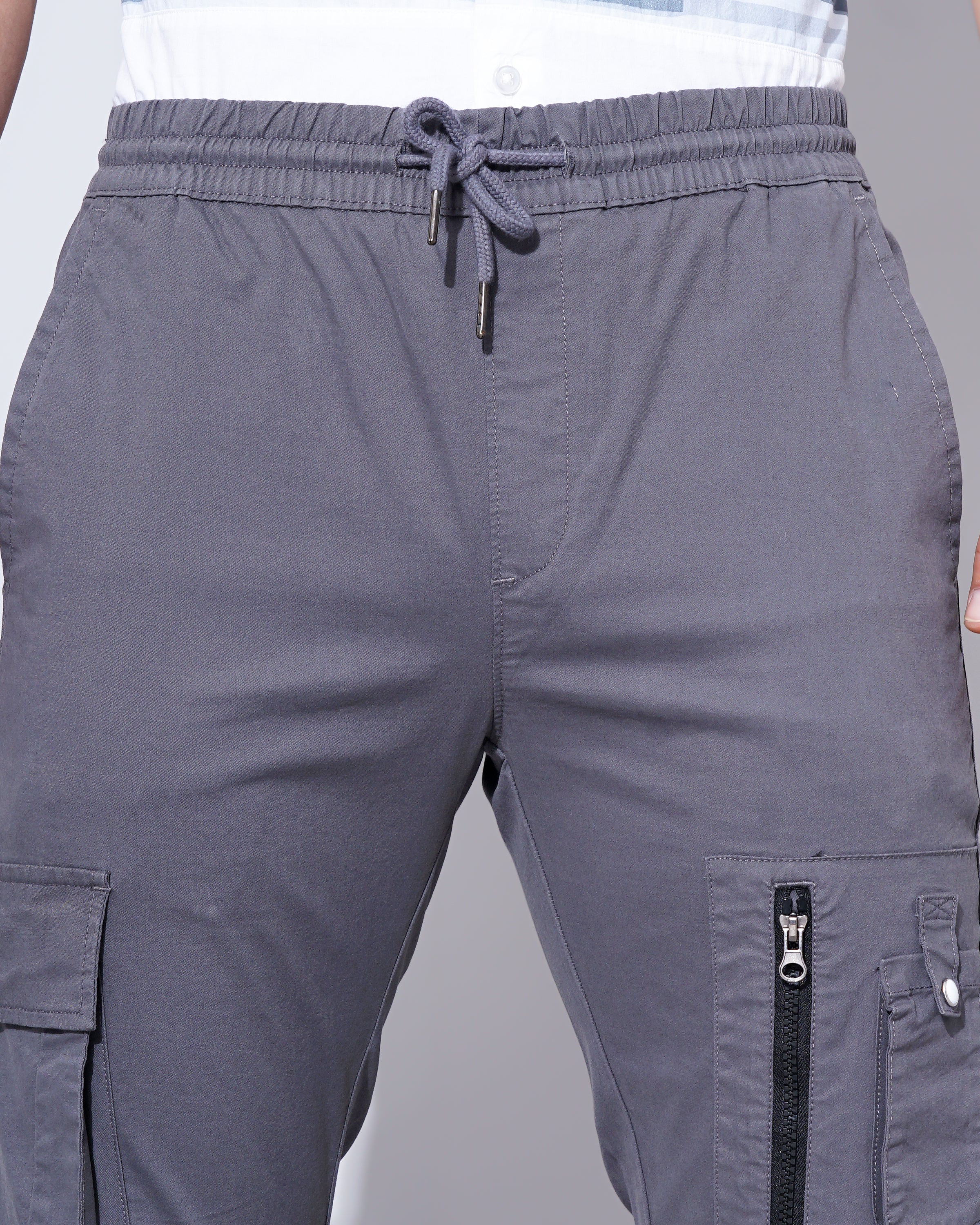 Slim Fit Cargo Joggers