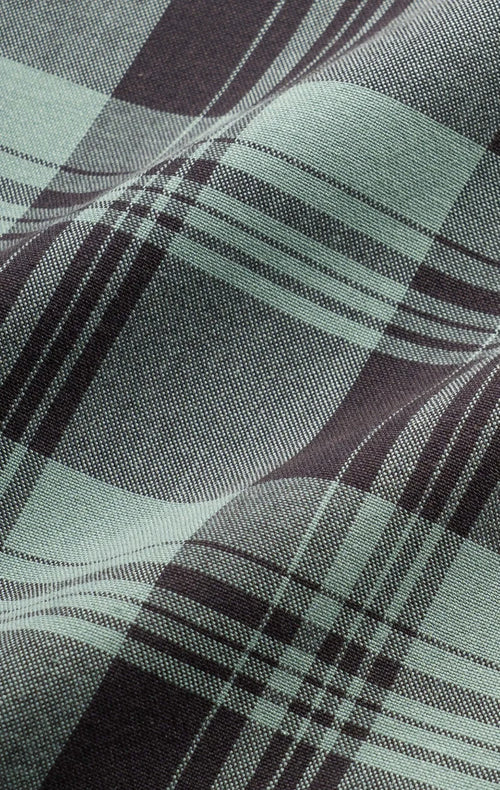 Slim Fit Window Pane Checks Oxford Shirt