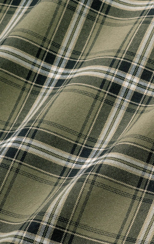 Slim Fit Window Pane Checks Oxford Shirt