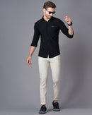 Smart Slim Fit Opaque Casual Shirt