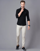 Smart Slim Fit Opaque Casual Shirt