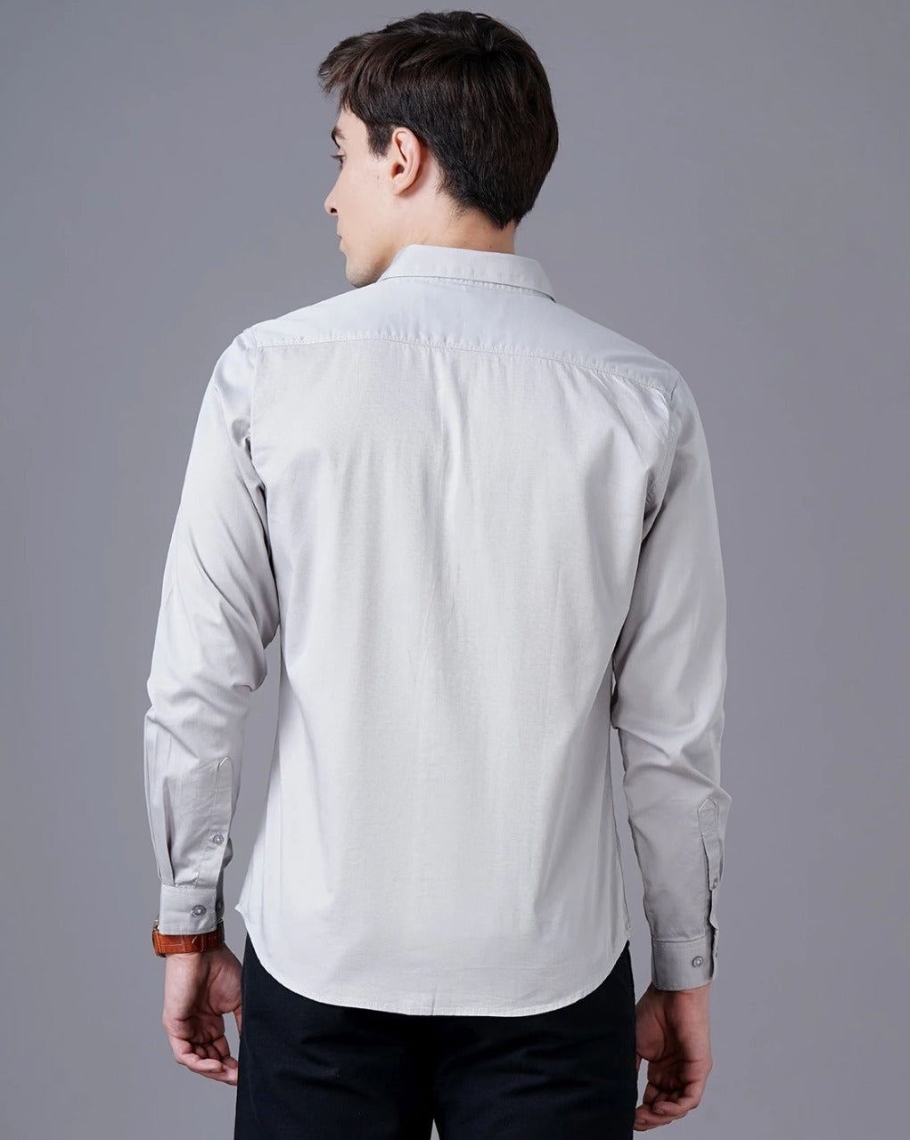 Men's Solid Casual Shirt