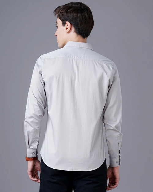 Men's Solid Casual Shirt