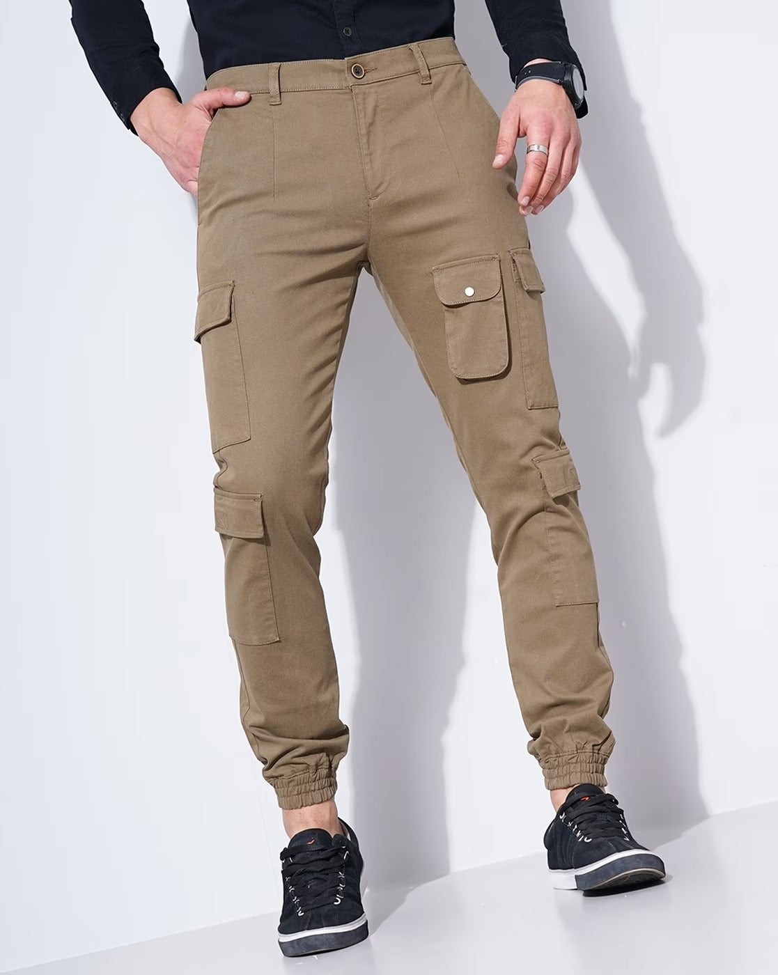 Slim Fit Cargo Joggers