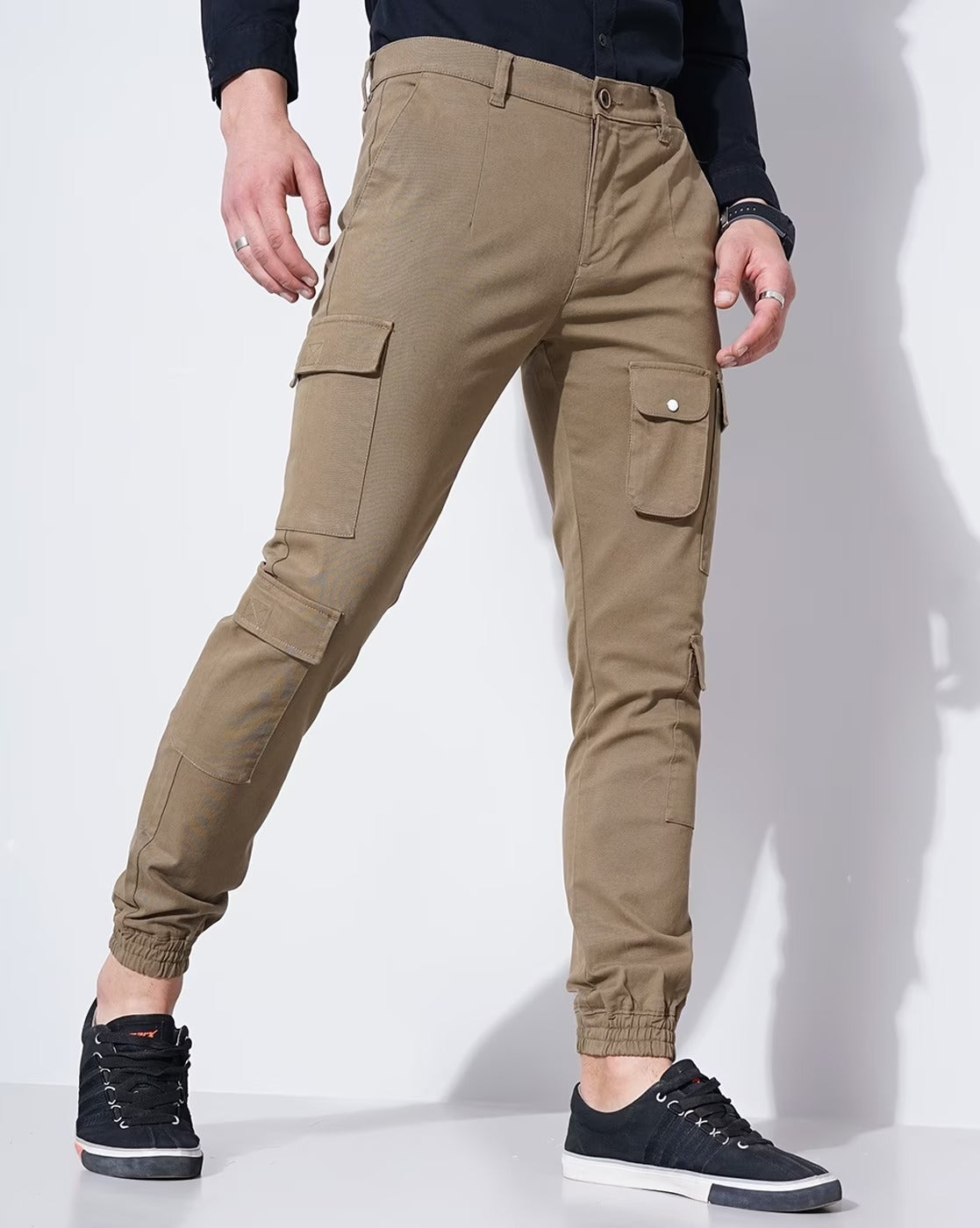 Slim Fit Cargo Joggers