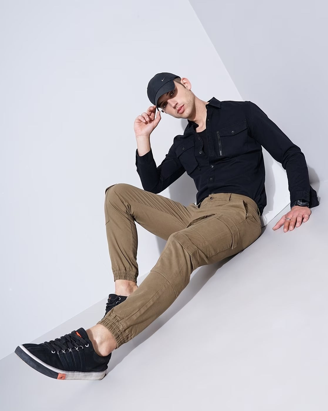 Slim Fit Cargo Joggers