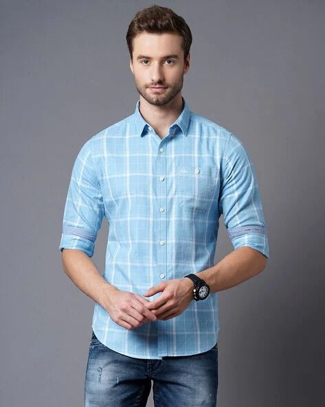 Men's Checks Shirt