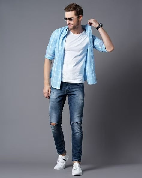Men's Checks Shirt