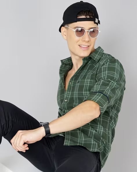Men's Checks Shirt