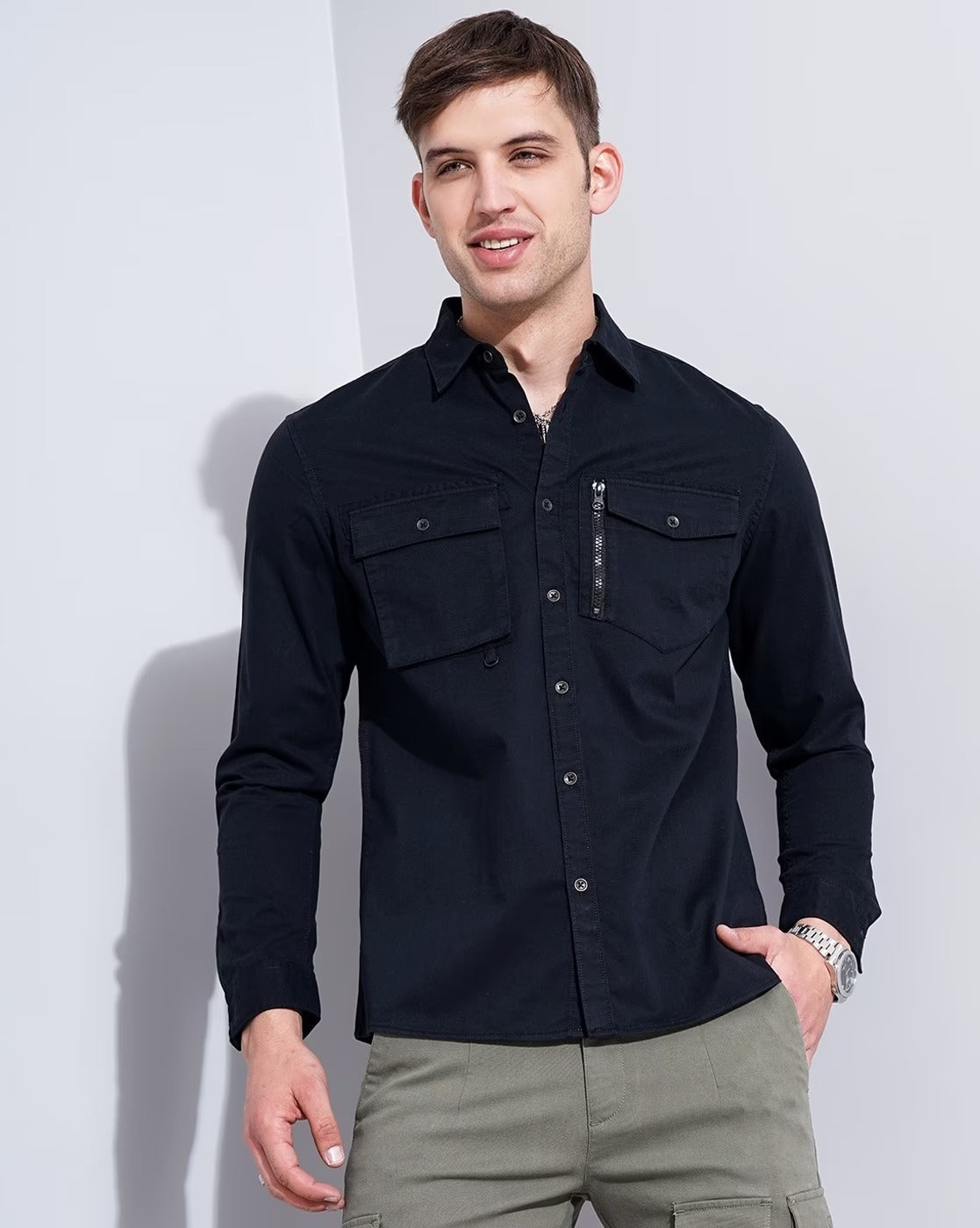 Men's Double pocket Shirt