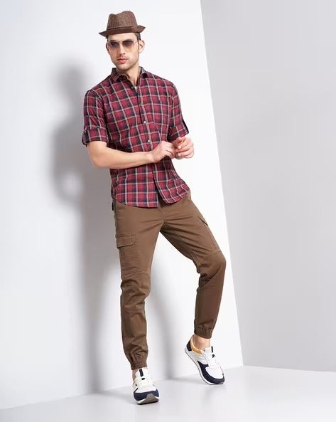 Slim fit Men's Cargos