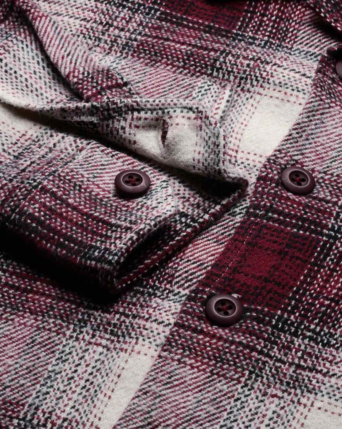 Men Checked Oversized Fit Shacket