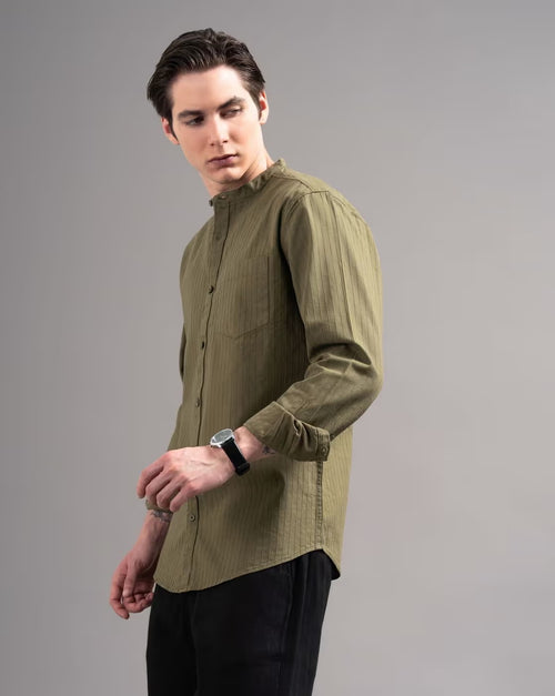 Men Smart Slim Fit Casual Shirt