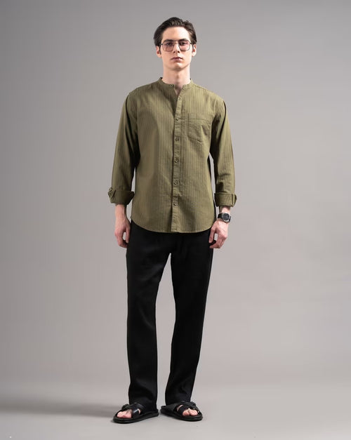 Men Smart Slim Fit Casual Shirt