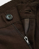 Men Comfort Straight Fit Low-Rise Trousers