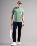 Men Smart Slim Fit Low-Rise Trousers