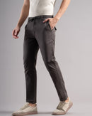 Men Smart Slim Fit Low-Rise Trousers