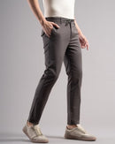 Men Smart Slim Fit Low-Rise Trousers