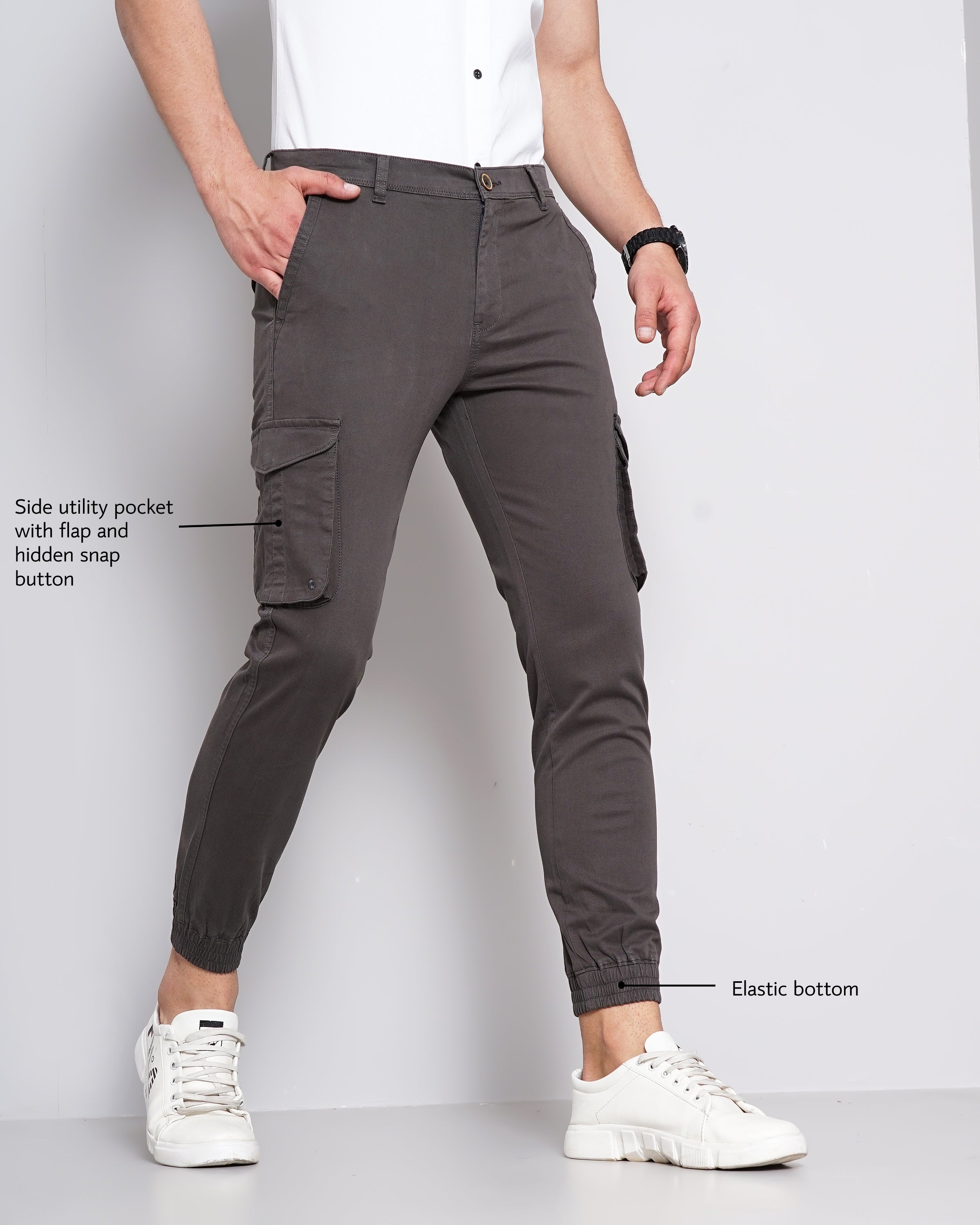 Slim Fit Cargo Joggers