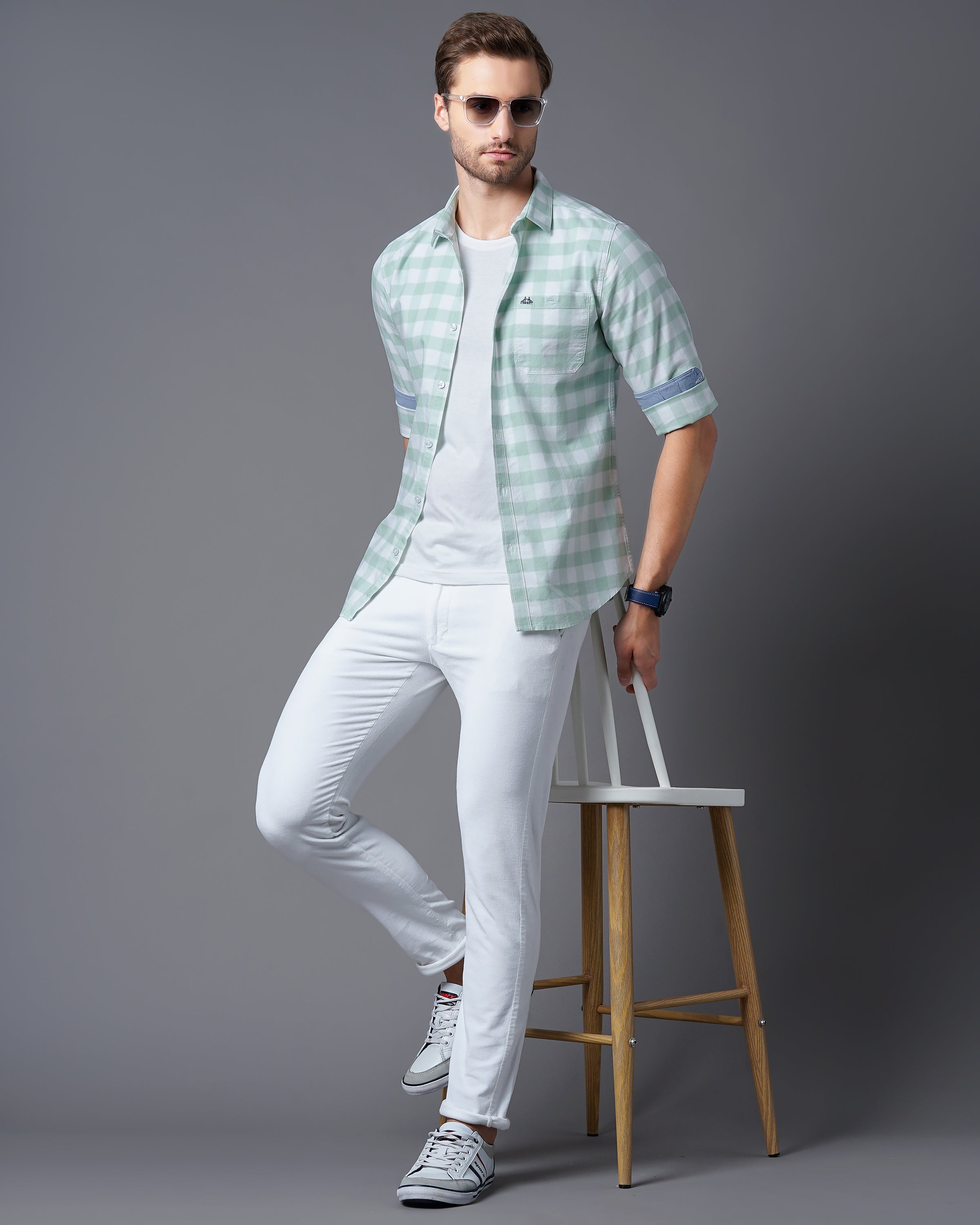 Men's Checks Shirt