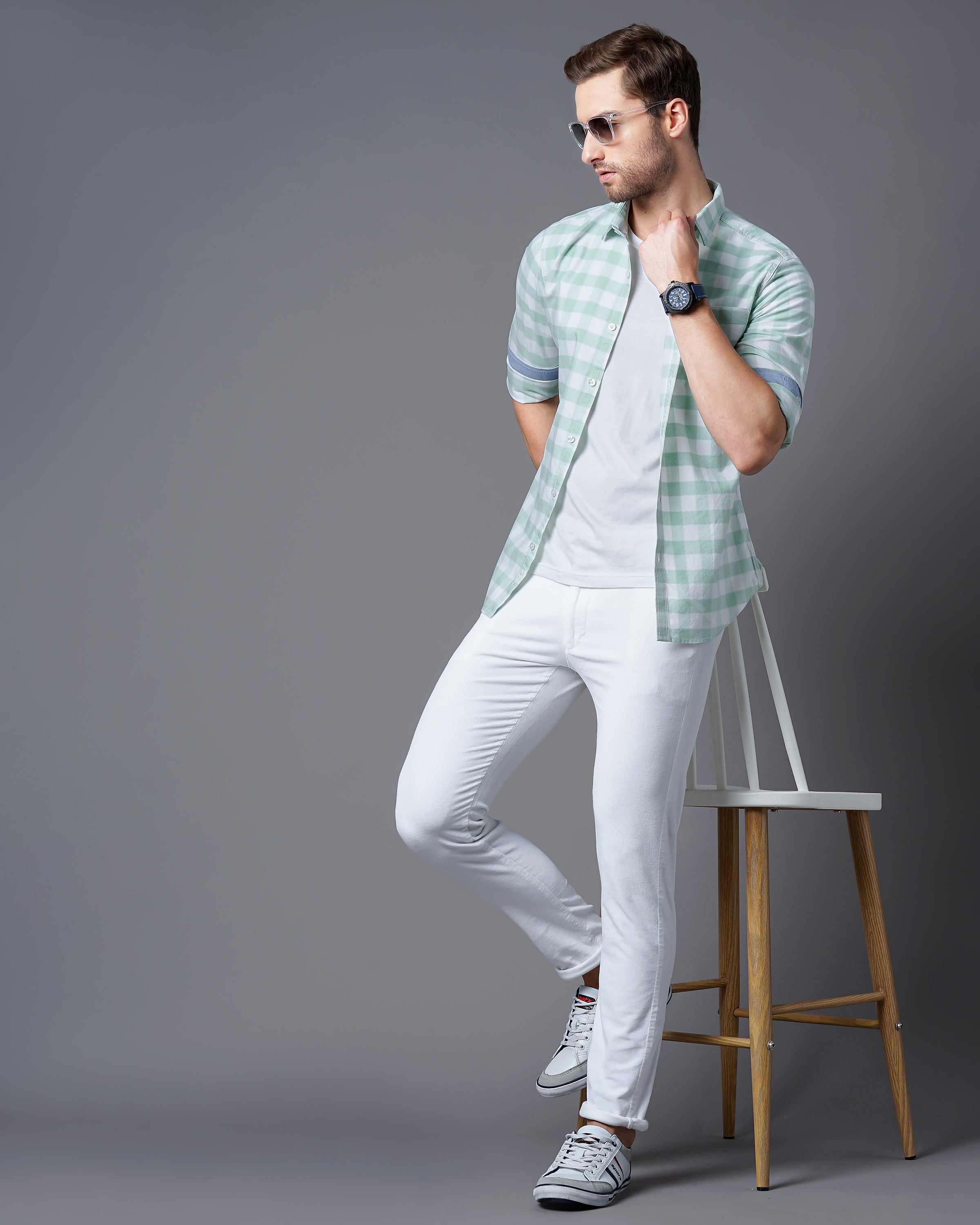 Men's Checks Shirt