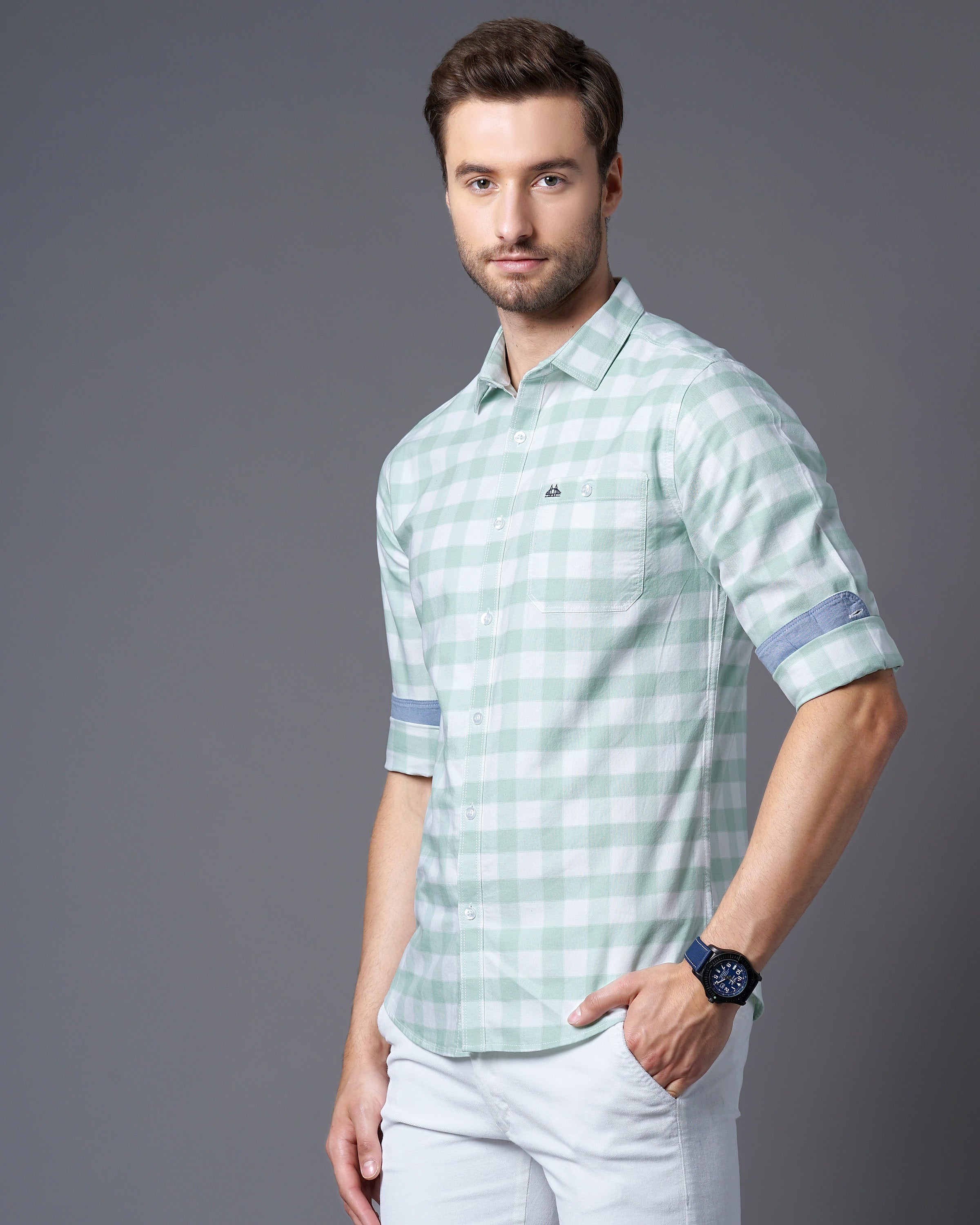 Men's Checks Shirt