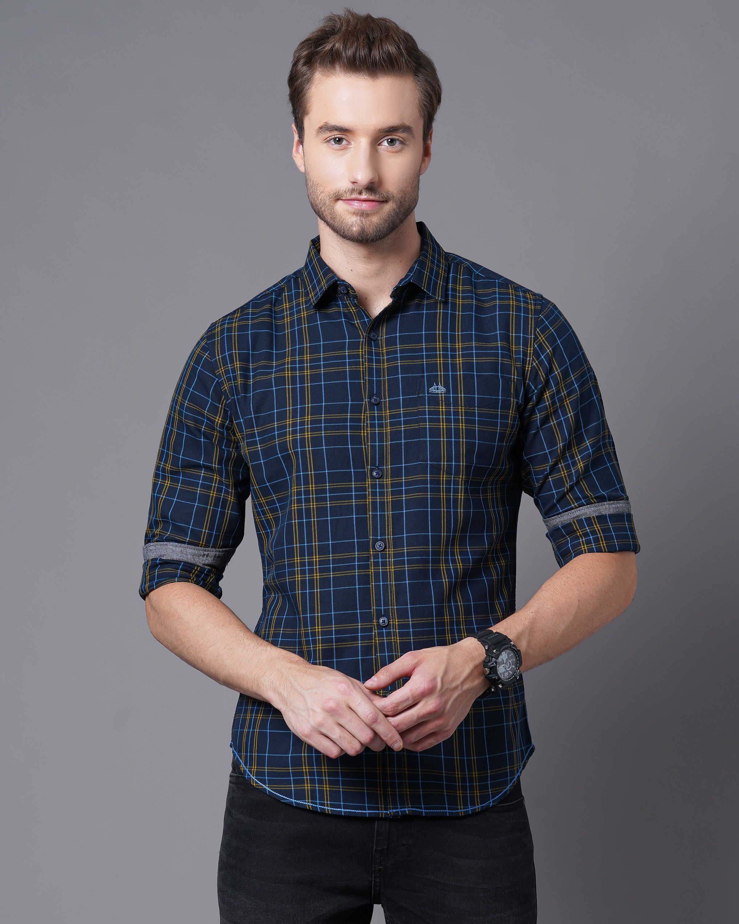 Men's Checks Shirt
