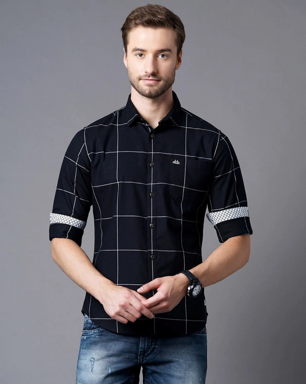 Men's Checks Shirt